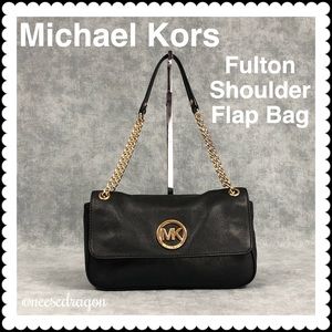 Michael Kors Fulton Shoulder Flap Bag